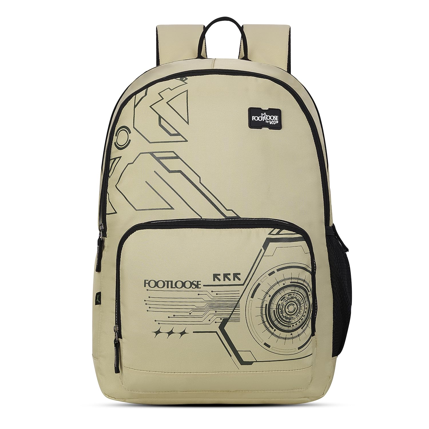 FOOTLOOSE by Nomad 26L Laptop Backpack,15.6", 3 Compartments, Beige