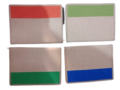 Eco-Friendly A4 Jute File Folder - Stylish, Durable, and Perfect for Office Organization