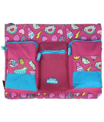 Smily A4 Pencil Case ( Pink) | School & kids Pencil Case | Pencil Case for Student | Zipper Pencil Case | pencil Case Blue | pencils case for  Girls | cute pencil cases for teen girls  | pencil pouches with zipper | pouches for girls stylish