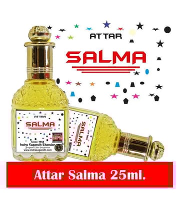 INDRA SUGANDH BHANDAR Attar For Men|Women Salma Pure Arabic Perfume 24 Hours Long Lasting Fragrance 25ml Rollon Pack
