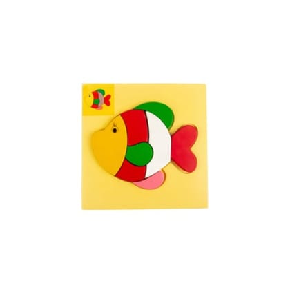 Wooden Board Puzzle Fish