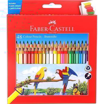 Faber-Castell Colour Pencils Pack of 48