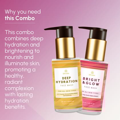 Bright & Glow & Deep Hydration Face Wash