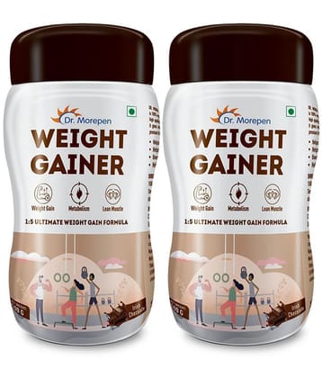 Dr. Morepen Weight gainer 500 gm Chocolate Pack of 2