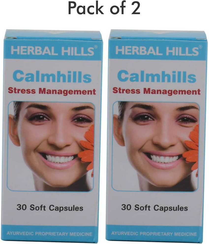Herbal Hills Calmhills 30 Capsule - Pack of 2 Capsule 1 mg