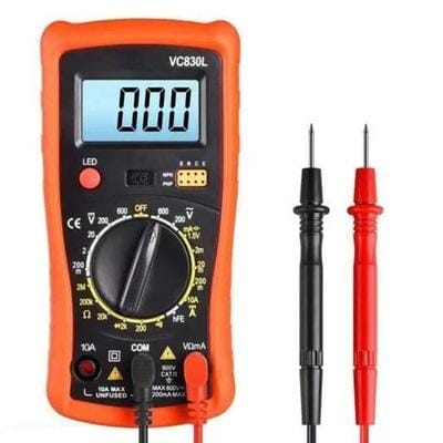 Digital Multimeter Continuity tests with NCV and Overload protection