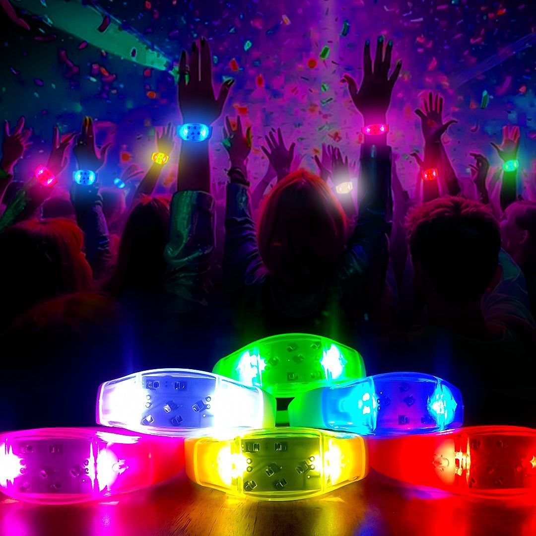 Musical Concert Bright LED Wrist band - Assorted Color