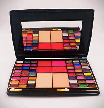 Elecsera 54 Color Mix Eyeshadow Matte, Cream, Velvet and Glitter Shimmer Mix Eyeshadow 75 g (Multicolor)