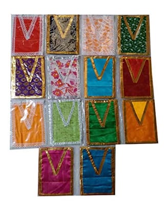 VARNI CREATION Ladoo Gopal Poshak (Multicolour, Size - 2)