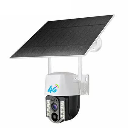 Maizic Smarthome OX 4G SIM Solar PTZ Security Camera | 2MP 1080P HD Outdoor CCTV with Night Vision, PIR Motion Detection, Human Tracking, Two-Way Audio & IP66 Waterproof Protection