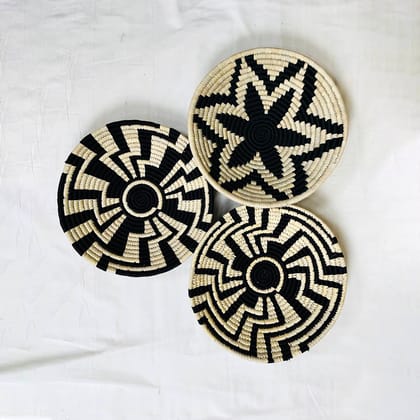 Sabai Grass Wall Plate (Set of 3)