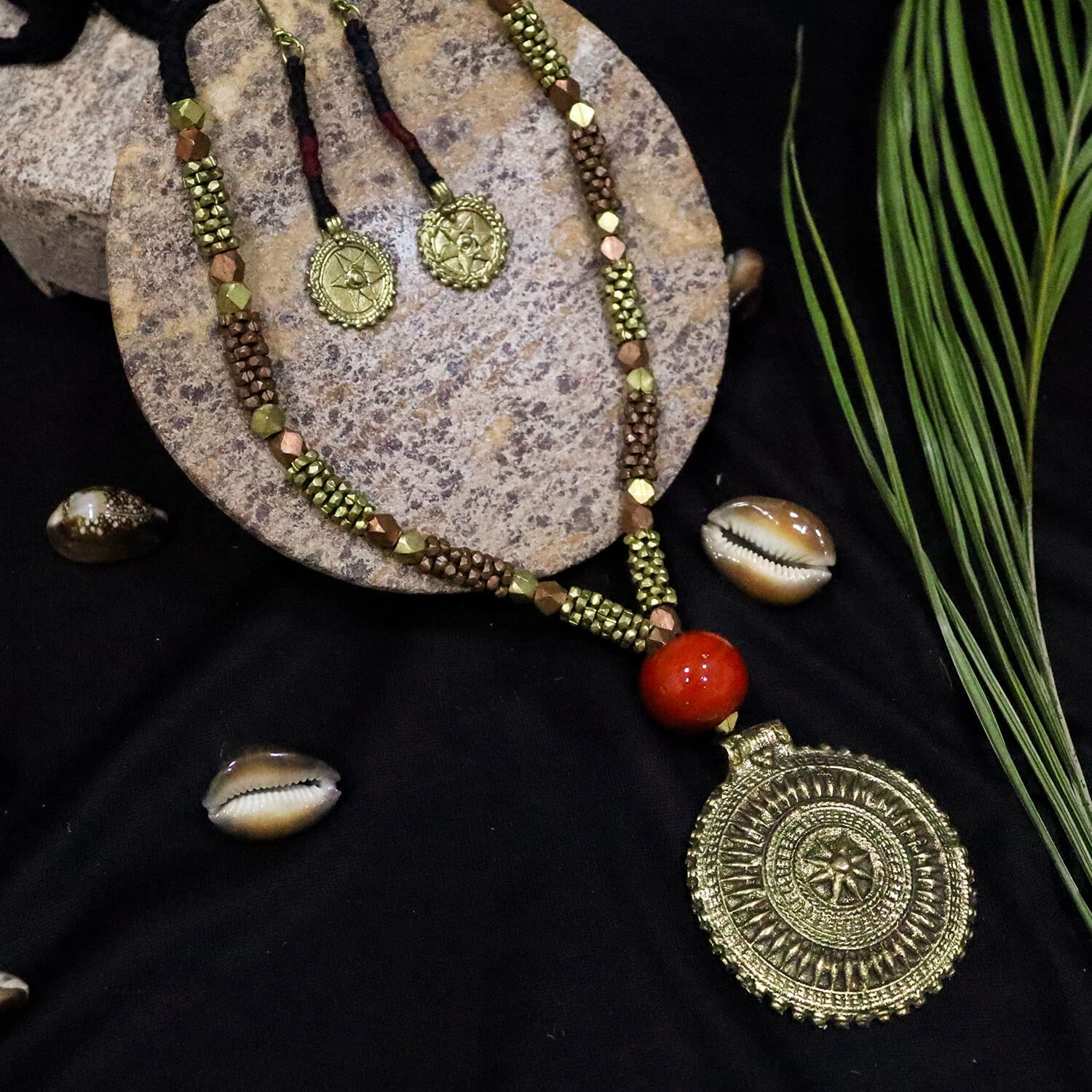 Tribal Jewellery Necklace With Earrings