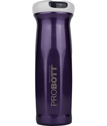 Probott Swipe 600ml Purple Stainless Steel Water Bottle 600 mL ( Set of 1 )