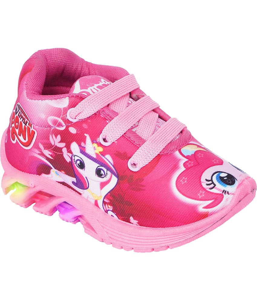 BUNNIES Baby Boys And Baby Girls LED Leight Indian Walking Shoes (1 Years To 5 Years )