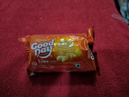 BRITANNIA GOOD DAY CASHEW RS.5