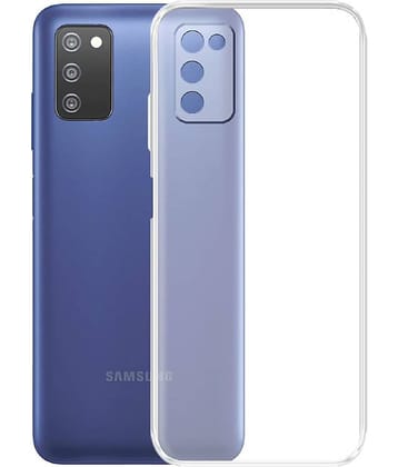 Case Vault Covers - Transparent Silicon Silicon Soft cases Compatible For Samsung A03s ( Pack of 1 )