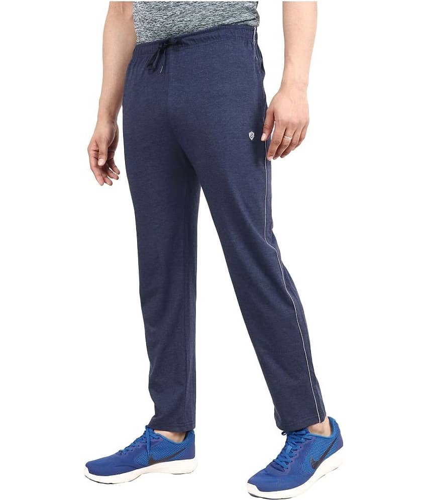 NEUVIN Blue Cotton Trackpants Single