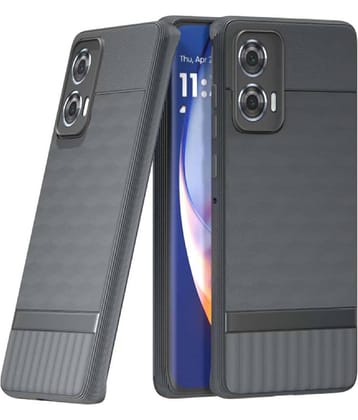 BIG WINGS Shock Proof Case Compatible For Polycarbonate Moto Edge 50 Fusion ( Pack of 1 )