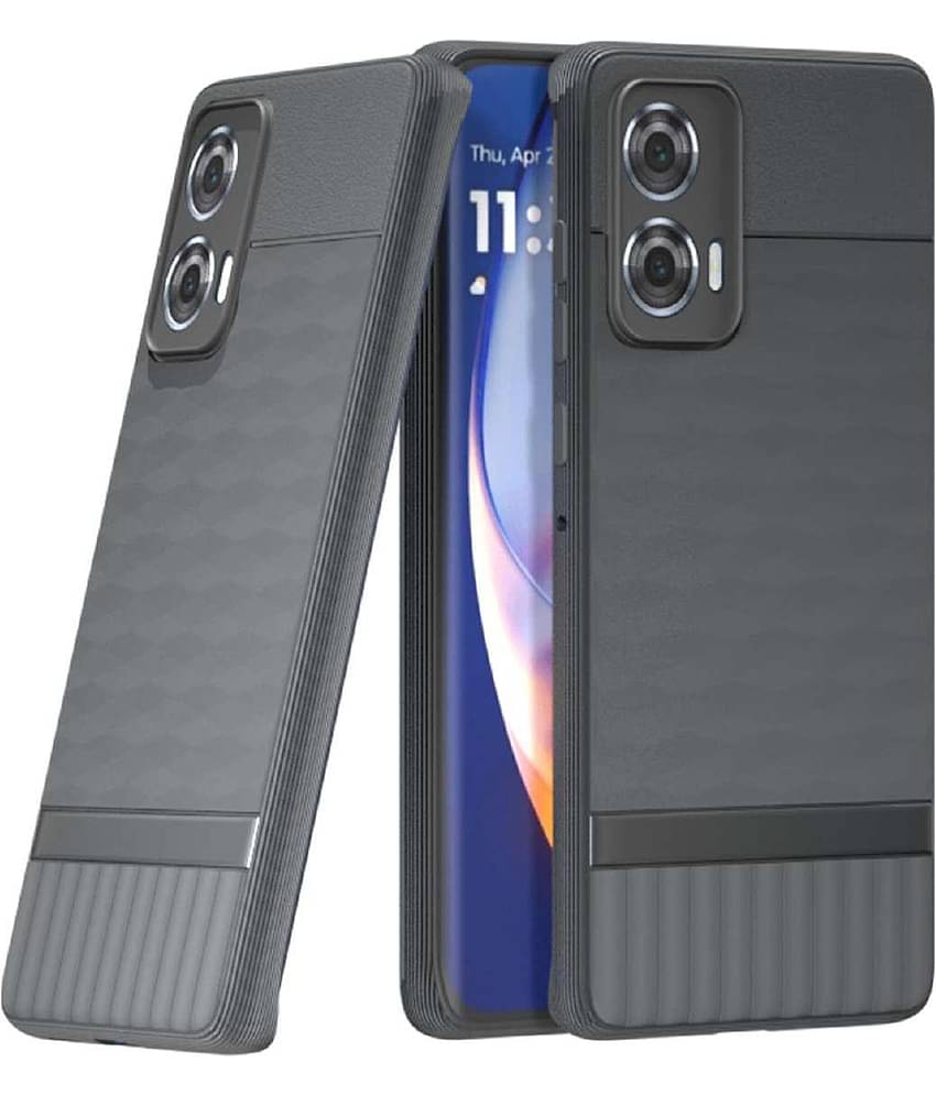 BIG WINGS Shock Proof Case Compatible For Polycarbonate Moto Edge 50 Fusion ( Pack of 1 )