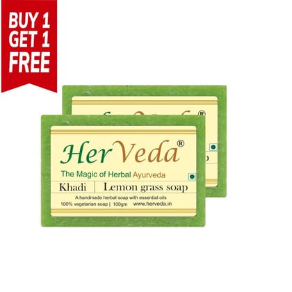 HerVeda Lemon Grass Handmade glycerine Soap