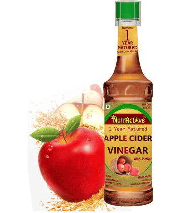 NutrActive Natural Apple Cider Vinegar with Mother of Vinegar 500 ml Unflavoured