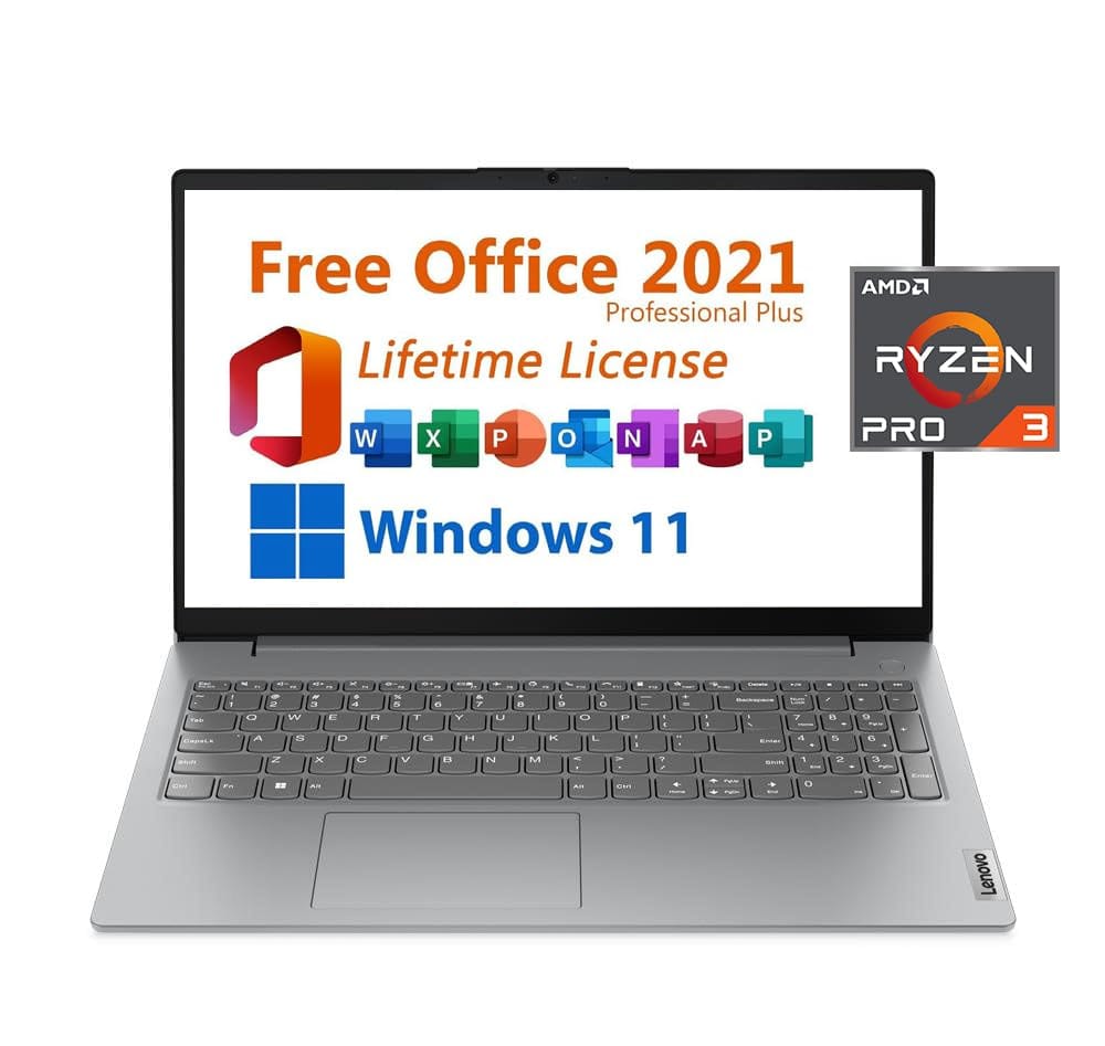 Lenovo V15 G3 IAP Laptop RYZEN 3-7320u / 8GB DDR4 / 512 GB SSD PCIe / 15.60 FHD TN Display/Windows 11/Ms-Office/Silver (Grey) / 1 Year Onsite Warranty Lenovo V15 G3 IAP Laptop RYZEN 3-7320u / 8GB DDR4 / 512 GB SSD PCIe / 15.60 FHD TN Display/Windows 11/M