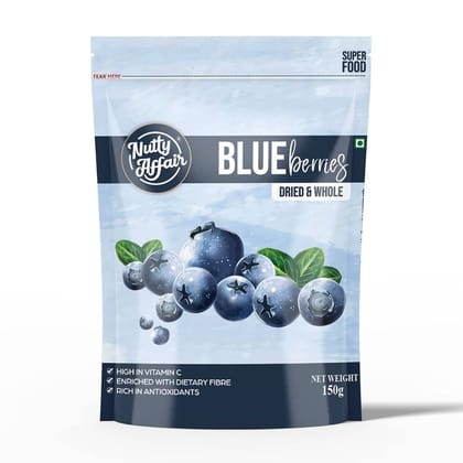 Nutty Affairs Blueberries Whole 150 Gms