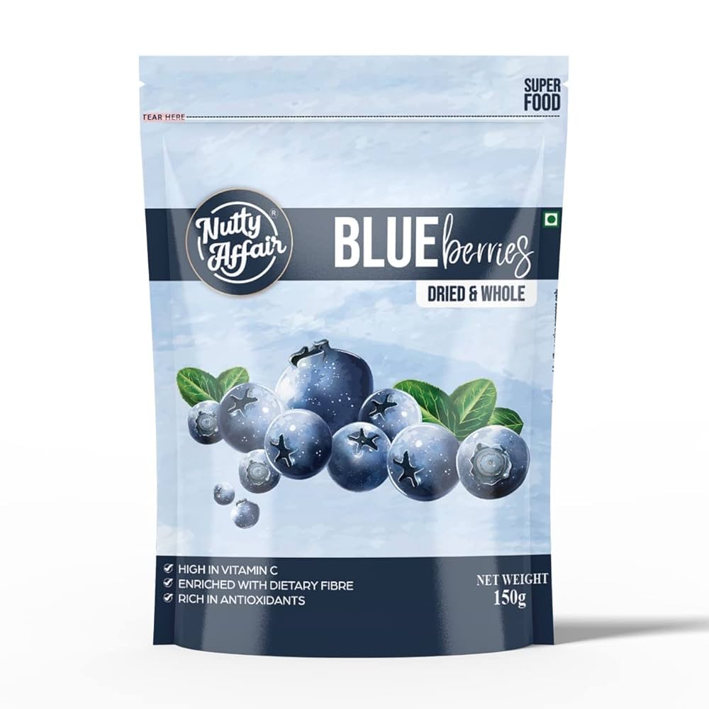 Nutty Affairs Blueberries Whole 150 Gms