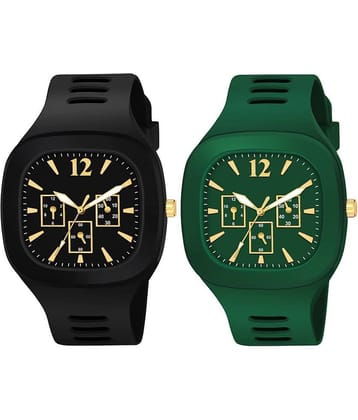 Hala - Multicolor Silicon Analog Men's Watch