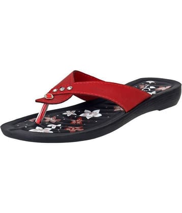 Chips Red Flats