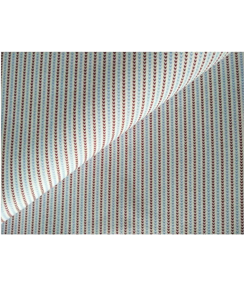 Makhanchor Multi 100 Percent Cotton Unstitched Shirt pc Single