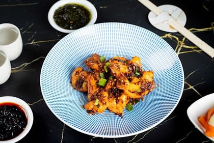 Butter Garlic Sichuan Prwans (Mc)