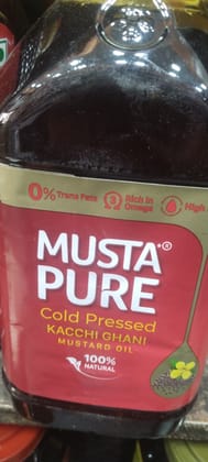 Musta Pure Cold pressed Kacchi chani Mustard oil 