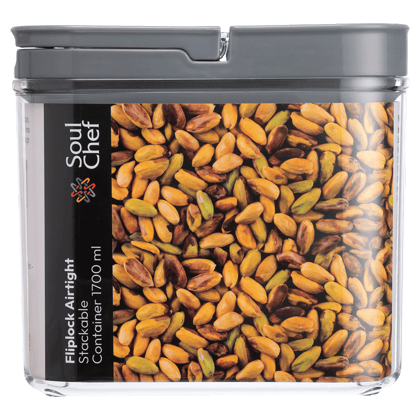 Modi Care Fliplock Airtight Stackable Container One Thousand Seven Hundred Millilitre