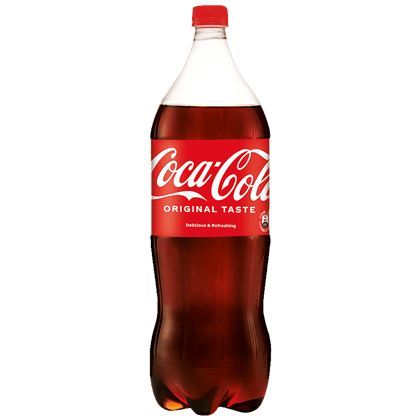 Coca Cola Original Taste Soft Drink - Refreshing, 2 L Pet Bottle