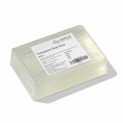 MARCUS WELLNESS Transparent Glycerine Soap Base for Melt and Pour Soap Making (800g) MARCUS WELLNESS Transparent Glycerine Soap Base for Melt and Pour Soap Making (800g) - Soap Base / 800 g (Pack of 1)