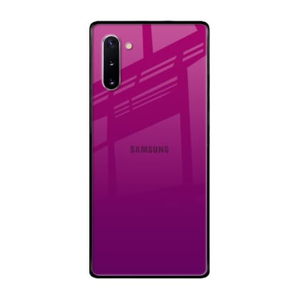 Magenta Gradient Glass Case For Samsung Galaxy Note 10