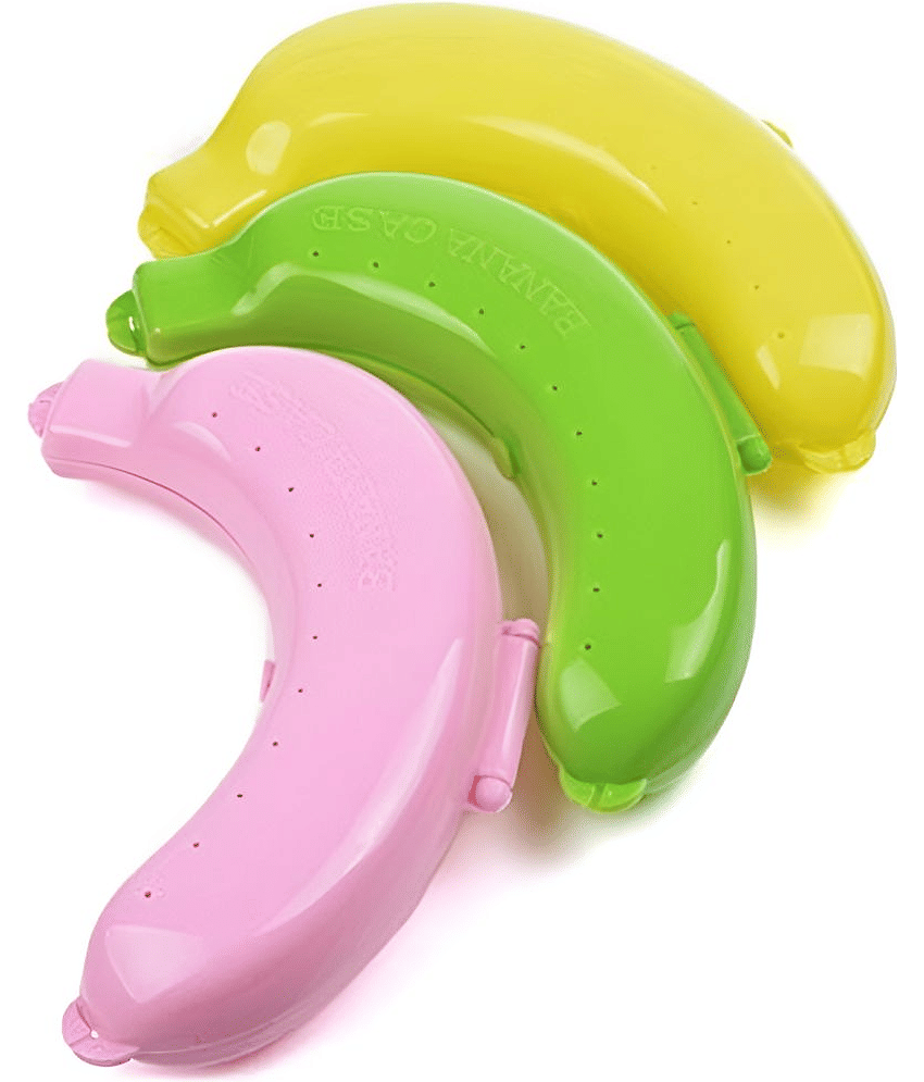 dust n shine - Multicolor Plastic Lunch Box ( Pack of 3 )
