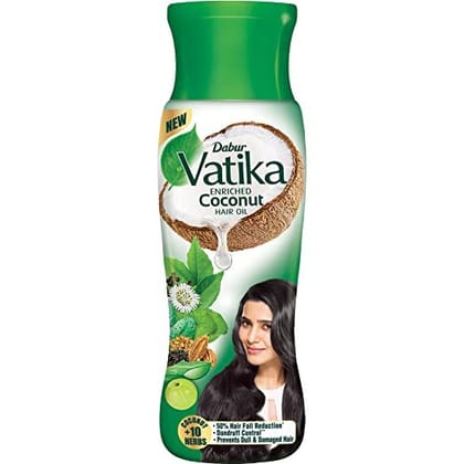 Dabur Vatika Enriched Coconut Hair Oil, 75 ml