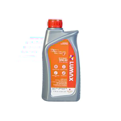 Lumax Ultra Engine Oil 10W-30 Engine Oil for Bikes| API SL and JASO MA2 Certified | Advanced fuel saving technology | 0.9L Lumax Ultra Engine Oil 10W-30 Engine Oil for Bikes| API SL and JASO MA2 Certified | Advanced fuel saving technology | 0.9L