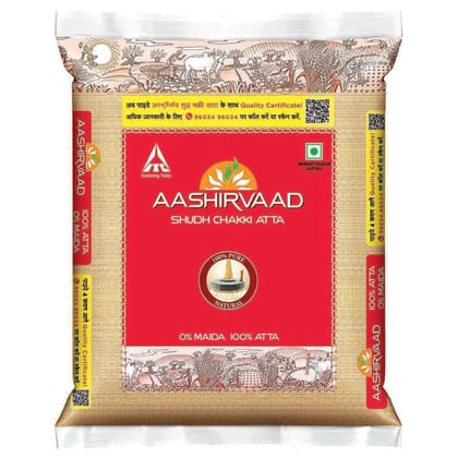 Aashirvaad Shudh Chakki Atta - 10 kg