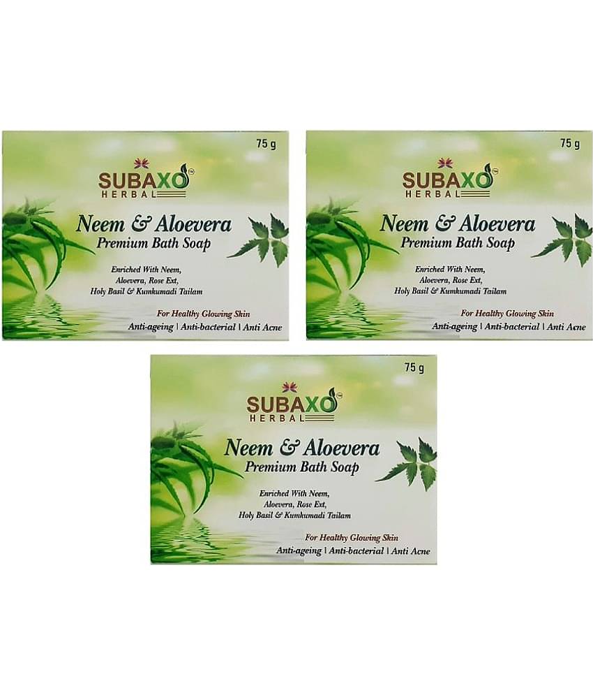 Subaxo - Antibacterial Soap for All Skin Type ( Pack of 3 )