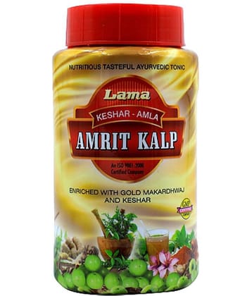 lama Amrit Kalp- with Gold and Keshar Paste 500 gm Pack Of 1