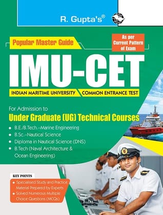 Indian Maritime University (Imu) ' Common Entrance Test Guide (For Ug Technical Courses) [Paperback] [Dec 06, 2025] RPH Editorial Board