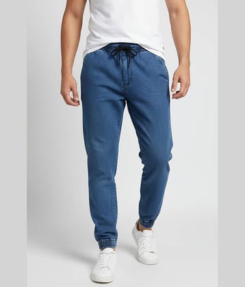 plounge Regular Men's Joggers - Blue ( Pack of 1 )