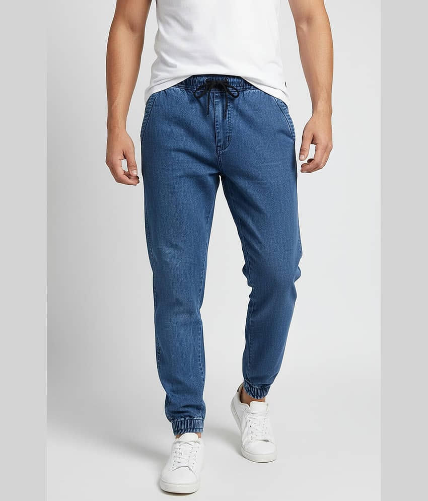 plounge Regular Men's Joggers - Blue ( Pack of 1 )