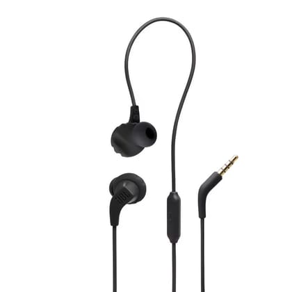 JBL Endurance Run-2 Sports in Ear Wired Earphones with Mic- Black