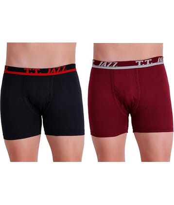 TT Pack of 2 Cotton Blend Trunks For Men's ( Multicolor1 )
