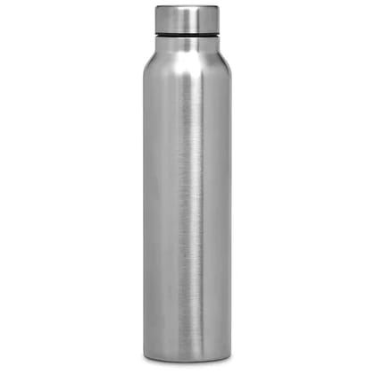 Stainless Steel Classic Single Wall Fridge Water Bottle | 1000 ML | Silver  by Ruhi Import Store