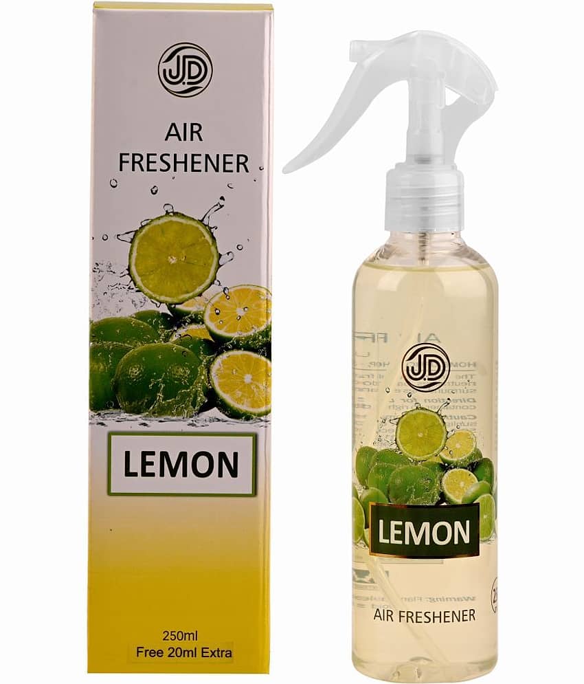 JD INTERNATIONAL Lemon Air Freshener Room Air Freshener A Wave of Freshness 250 ml (Pack of 1)